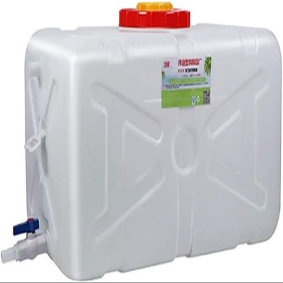 YXCUIDP Outdoor Water Storage Container Portable Truck Camping Water Tank with Faucet Thickening Acid Resistant Alkaline Household Car Wash Water Tank(300L)