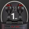 Yaheetech Adjustable Dumbbell Set 25/40/52.5/90LBS Adjustable Dumbbells Fast Adjust Dumbbell Weight Set with Anti-Slip Handle and Tray for Men/Women Home Gym Strength Training Equipment Single/Pair view 3