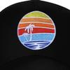 famliihw Hawaiian Palm Tree Baseball Cap Embroidered Tropical Baseball Hat Adjustable for Men Women Athletic Sports Hiking Running Travel view 3