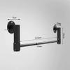 Chin Up Bar Steel wall mounted pull up bar,Home gym upper arm strength training horizontal bar,Safe load 300kg (Size: Style 1) view 3