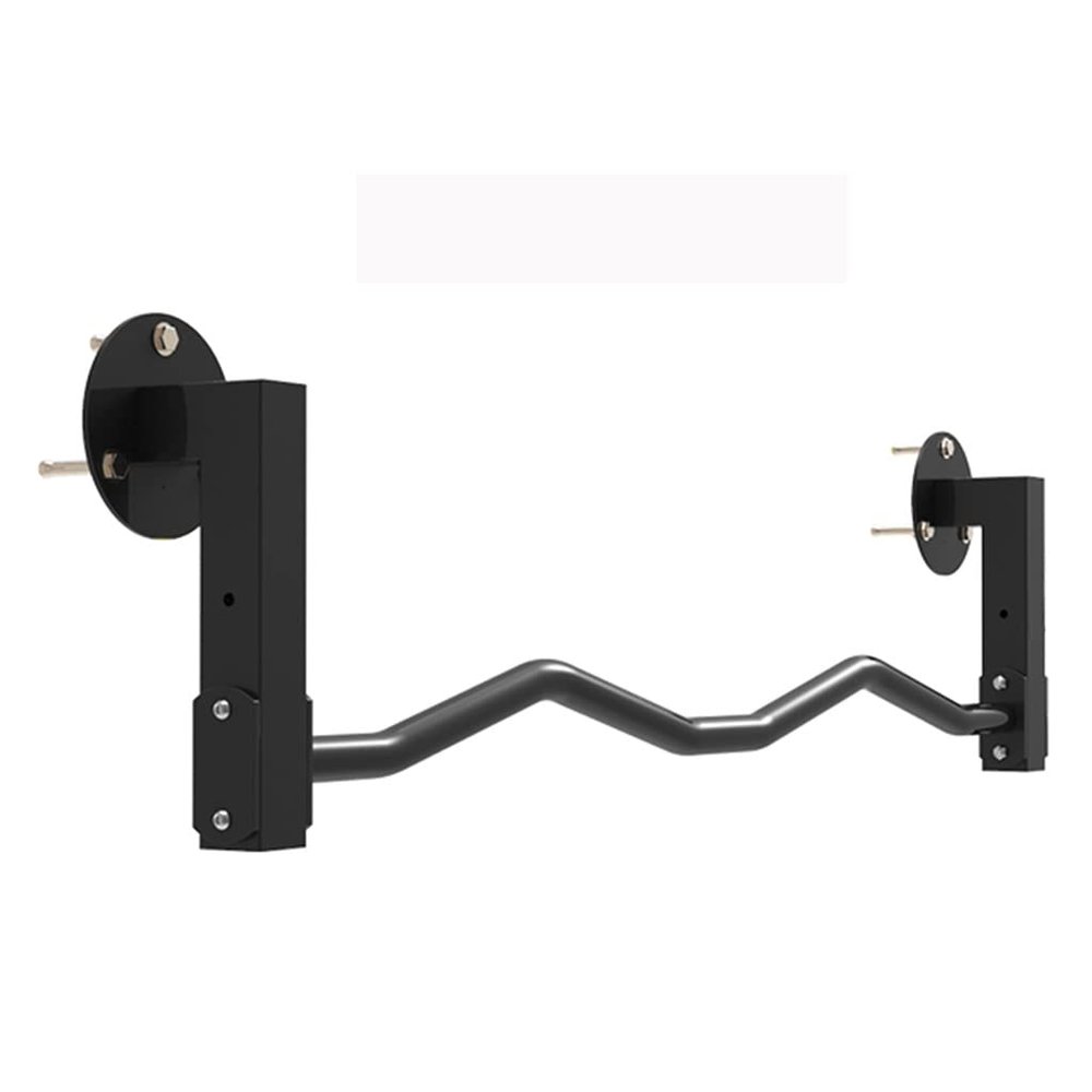 Chin Up Bar Steel wall mounted pull up bar,Home gym upper arm strength training horizontal bar,Safe load 300kg (Size: Style 2)