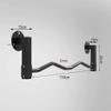 Chin Up Bar Steel wall mounted pull up bar,Home gym upper arm strength training horizontal bar,Safe load 300kg (Size: Style 2) view 4