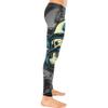 DEHAHA Men's Skull Cycling Tights Quick Dry Compression Pants for no Gi, Large view 2