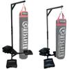 Outslayer Heavy Duty Punching Bag Stand - 7.8ft / 6.8ft Heavy Bags up to 350lbs - Made in USA - Filled or Unfilled Sandbags - Easy Assembly (with Filled Sand Bags, 7'8 Ft Heavy Duty Stand) view 1