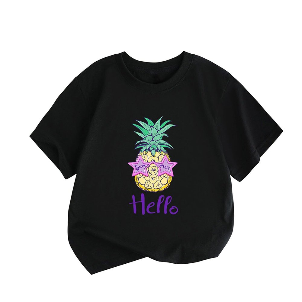 AIMAOMI Birthday Girl Shirt Kids 6T 7T Toddler 1st 2nd 3rd 4th 5th Birthday T Shirt Tops Cute Cake (Black, 3-4 Years)