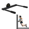 Wall-Mounted Pull-Up Bars and Dip Station,Heavy Duty Chin Up Bar,Indoor Home Gym Workout, Black view 1