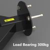 Wall-Mounted Pull-Up Bars and Dip Station,Heavy Duty Chin Up Bar,Indoor Home Gym Workout, Black view 4