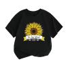 AIMAOMI Girls T Shirts Short Sleeve Round Neck Loose Blouse Summer Solid Color Casual Girl Tee Tops (Black, 6-8 Years) view 2