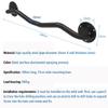 Chin Up Bar Wall mounted steel pull up bar,Home office gym arm strength training horizontal bar,Safe and stable/easy to install view 2