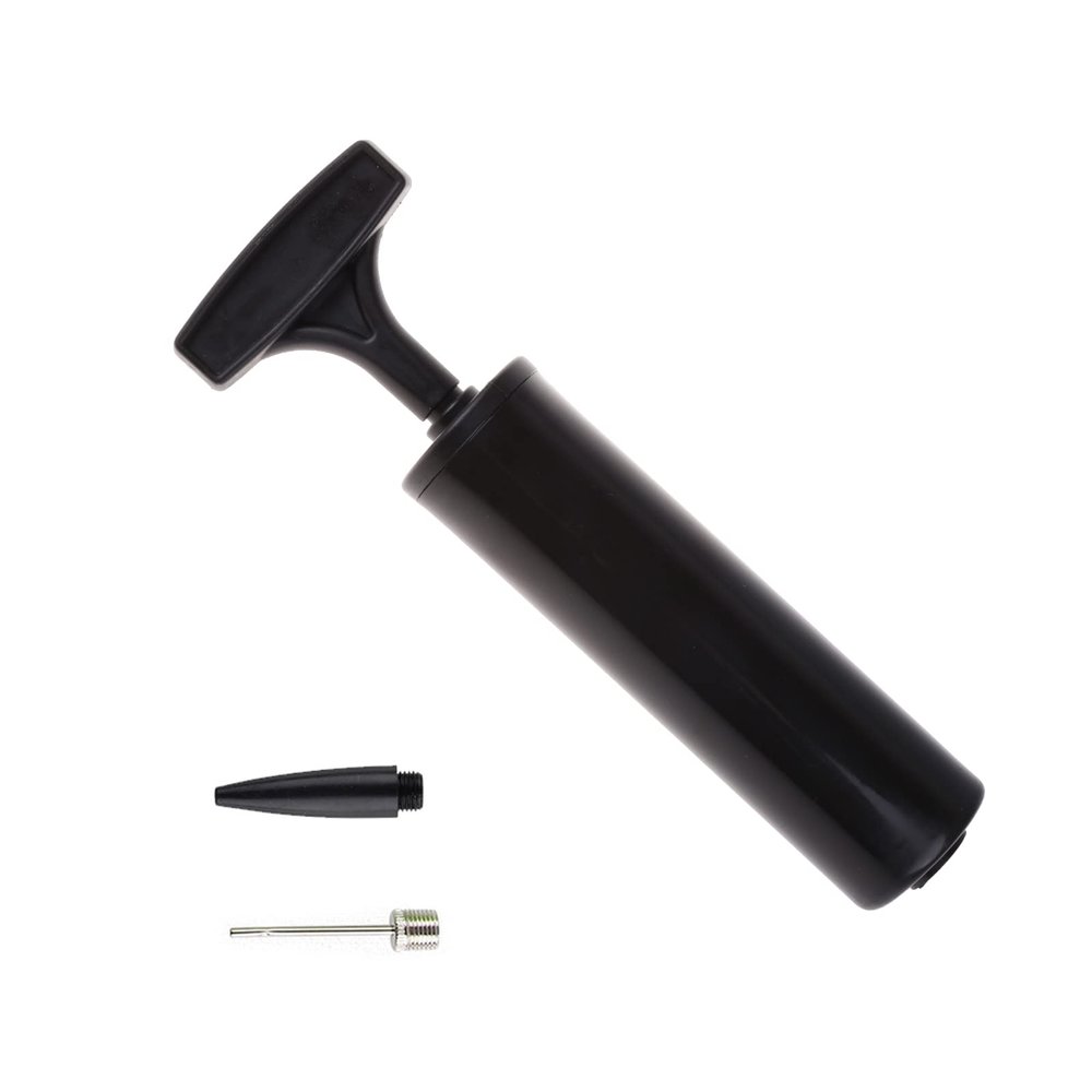 KSTZGTA Portable Hand Air Ball Inflator Kit with Needle Nozzle for Soccer Basketball Football Volleyball Ball Balloon Hand Air, Black
