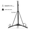 Clevich Height Adjustable Punching Bag Stand, Heavy Duty Boxing Stand, Steel Sandbag Rack - Supports Up to 150 lbs for Home Gym Fitness view 2
