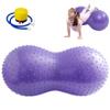 CNAFGBGG 1PC Peanut Ball 35x18 Inch Anti Burst Peanut Exercise Ball with a Air Thicken PVC Peanut Ball for Kids Therapy Pregnancy Portable Yoga Ball for Home Gym Fintness Style1 view 1