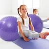 CNAFGBGG 1PC Peanut Ball 35x18 Inch Anti Burst Peanut Exercise Ball with a Air Thicken PVC Peanut Ball for Kids Therapy Pregnancy Portable Yoga Ball for Home Gym Fintness Style1 view 2