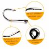 HEAIQI Fishing Hooks 1 Pack Fishing Hooks Extra Strong Ring Forged Stainless Steel Big Game Sharp Tuna Catfish Fish Hook Hight Quality Fishing Tool Kit Fishing Supplies (Color : Size1, Size : 1 PCS) view 3