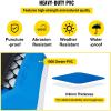 WLLKIY Round Inflatable Water Bounce Float Pool Bounce Swim Platform, Floating Lake Trampoline with Electric Pump and Rope Ladder,4m/13ft view 4