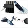 BESPORTBLE Golf Club Cleaning Brush with Groove Sharpener Tool Dual-Sided Bristles Durable Club Groove Sharpening Accessories for Optimal Performance view 4