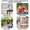 LCBDYLR Portable Small Insulated Cooler,Camping Cooler,Great for Beach, Picnic, Camping, Tailgating, Groceries, Boating, & More 38L Blue view 4