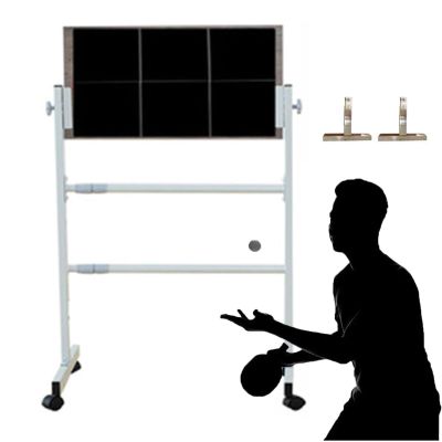 XLTFUC Table Tennis Rebound Board,Professional Table Tennis Return Board,Return Board Training Device,with Adjustable Universal Wheels,Suitable for Home Gyms and Schools