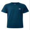 Willit Men's Rashguard Swim Shirt Short Sleeve UPF 50+ Sun Protection SPF Quick Dry Water Shirt Heather Navy XL view 3