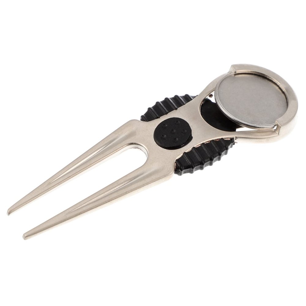 BESPORTBLE Golfs Divot Tool Golfs Divot Fork Repair Tool Grass Repair Fork Versatile for Ball Marker