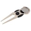 BESPORTBLE Golfs Divot Tool Golfs Divot Fork Repair Tool Grass Repair Fork Versatile for Ball Marker view 1