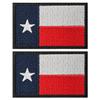 ZESION US Texas Flag Patches, Tactical Morale Patches Hook and Loop Military Patch for Caps Bags Vests Military Uniforms-2PCS view 1