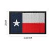 ZESION US Texas Flag Patches, Tactical Morale Patches Hook and Loop Military Patch for Caps Bags Vests Military Uniforms-2PCS view 2