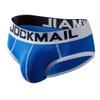 JOCKMAIL Men's Underwear Briefs Mens Cotton Classics Briefs Men's Briefs Breathable Comfortable (US, Alpha, X-Large, Regular, Regular, Blue) view 1