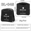 BUCKLOS 2 Pairs BL-04S Disc Brake Pads for Ceramic Shimano H03A H03C D02S D03S and IIIPRO Bike Centerlock Disc Brake Rotor 160mm view 4