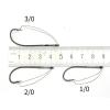 HEAIQI Fishing Hooks 10 Pcs/Box Weedless Barbed Fishhook Fishing Hook Reusable Bass Single Hook Lure Bait Holder Fish Tackle Accessories Fishing Tool Kit Fishing Supplies (Size : 4.7x1.6cm) view 3
