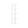 3/4/5/6/7/8 Layer Yoga Mat,Yoga Mat Holder,Exercise Mats Holder Wall Mount, Gym Hanging Foam Roller,Yoga Mat Storage Rack,Metal Display Shelf, for School,Studio,White-135cm/53.1in view 2