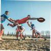 BESPORTBLE 1pc Professional Rugby- for Adult Training Competition Pu Material Smooth Edges -Skid Design for Skill Development and Recreational Play view 3