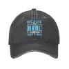 Yomconect HVAC Technician Adjustable Stylish Unique Unisex Washed Cowboy Baseball Adult Hat Black view 2