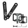 BUCKLOS MTB Flat Nylon Bicycle Pedal with Large Platform,Ebike Mountain Bike Square/Diamond/Hollow Crank Arm -152MM/170MM/175MM for Electric Bike/Road Bike/Commuter Bike/Exercise Bike/Fat Bike view 1