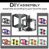 BUCKLOS MTB Flat Nylon Bicycle Pedal with Large Platform,Ebike Mountain Bike Square/Diamond/Hollow Crank Arm -152MM/170MM/175MM for Electric Bike/Road Bike/Commuter Bike/Exercise Bike/Fat Bike view 3