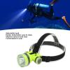 CDQL Led Diving Headlamp Flashlight - Underwater Headlight - Rechargeable Scuba Dive Light Safety Lights - for Outdoor Running Camping Fishing view 2