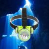 CDQL Led Diving Headlamp Flashlight - Underwater Headlight - Rechargeable Scuba Dive Light Safety Lights - for Outdoor Running Camping Fishing view 4