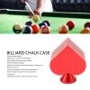 Billiard Chalk Case - Aluminum Alloy Metal Mini Chalk Billiard Holder - Multifunctional Lightweight Portable Cue Chalk Box Holder view 2