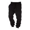 Maiyifu-GJ Men's Drawstring Tapered Sweatpants Casual Loose Joggers Pants Lightweight Running Training Athletic Long Trousers (Black 3,XX-Large) view 1