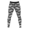 DEHAHA Men's Skull Gym Bodybuilding Yoga Leggings Pants for MMA Gifts,XX-Large Grey view 1