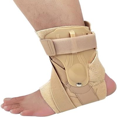 Ankle Support Strap Adjustable Plantar Fasciitis Splint Bandage Pressurized Breathable Fabric Environmentally Friendly Material For Plantar Fasciitis, Heel, Ankle, Arch Foot Pain (Color : Yellow, Si