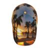 ZISHAK Beach Sunrise and Backlit Palm Trees Unisex Print Baseball Cap,Fashionable and Practical Outdoor Gear,for All Seasons view 4