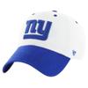 47 Men's White/Royal New York Giants Double Header Diamond Clean Up Adjustable Hat view 1