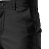 Maiyifu-GJ Men's Casual Stretch Chino Pant Solid Business Flat Front Long Trousers Lightweight Elastic Waist Pants (Black,33) view 3