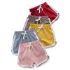 NineFit Basics Baby Girls Boys Cotton Shorts Active Athletic Shorts Pull On Running Jogger Shorts for Toddler Kids (Grey, 2-3 Years) view 2