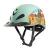 Troxel Dynasty Ultralight Horse Riding Helmet, Low-Profile, Adjustable Design, Safety Horseback Riding Gear, Small (6-5/8-7), Desert Sky view 1