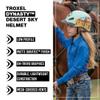 Troxel Dynasty Ultralight Horse Riding Helmet, Low-Profile, Adjustable Design, Safety Horseback Riding Gear, Small (6-5/8-7), Desert Sky view 2