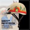 Troxel Rebel Bold Horse Riding Helmet, Low-Profile, Light, Adjustable Design, Safety Horseback Riding Gear, Large (7-1/4-7-3/8), Southwest Sunrise view 4
