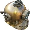 US Navy Diving Divers Helmet 18 Inch Mark V Deep Sea Scuba Helmet replica Decorative Gift Items view 2