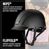 Troxel Spirit with MIPS Technology Full Coverage Horse Riding Helmet, Horseback Riding Gear for Equestrians, Small (6-1/2-6-7/8), Black Duratec view 3